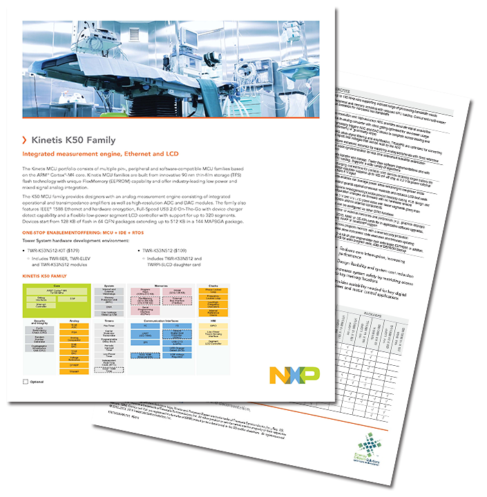 NXP Internal Marketing sheets